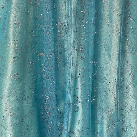 Dresses by Deb Blue Embellished Strapless Princess Prom Dress 7/8 - Picture 3 of 12